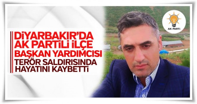 AK Parti Lice İlçe Başkan Yardımcısı hayatını kaybetti