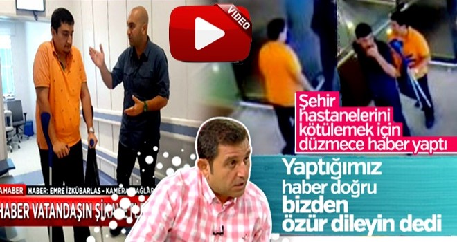 Fatih Portakal Åehir hastanesi haberiyle ilgili konuÅtu