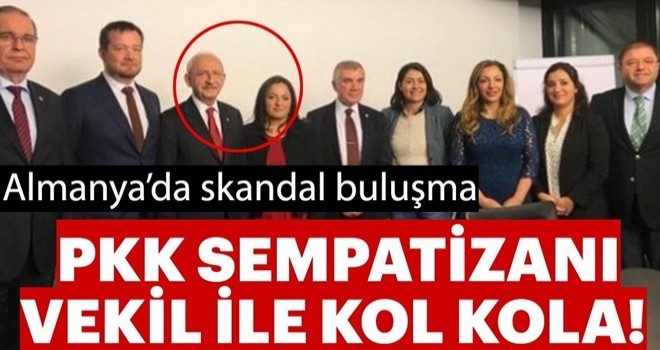 KÄ±lÄ±Ã§daroÄlu'nun Almanya gÃ¼nlÃ¼ÄÃ¼! Ãnce TÃ¼rkiye'yi Åikayet etti sonra PKK'lÄ± vekille gÃ¶rÃ¼ÅtÃ¼