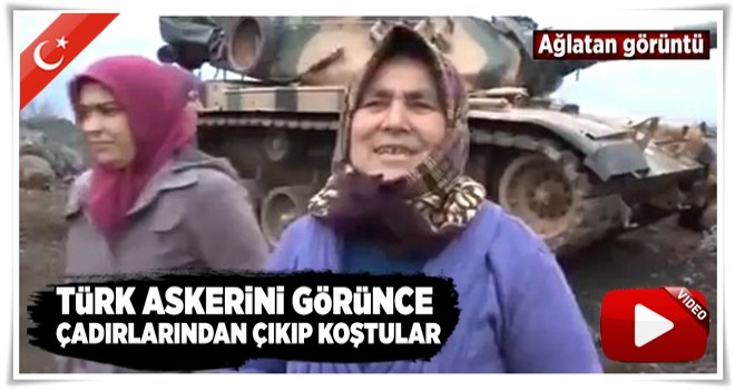 Mehmetçiği gören yörük vatandaşlar kurban kesti