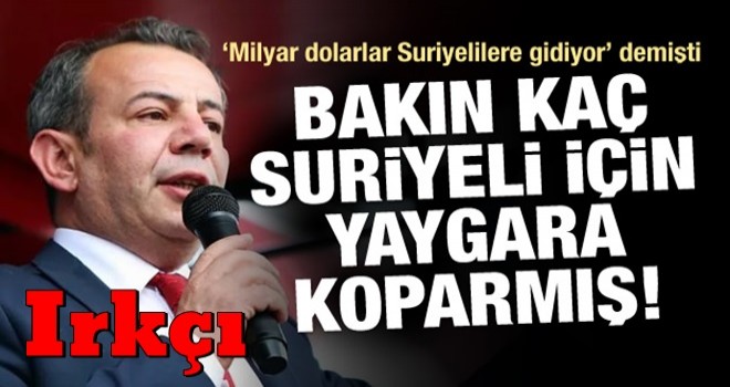 50 Suriyeli iÃ§in yaygara kopardÄ±