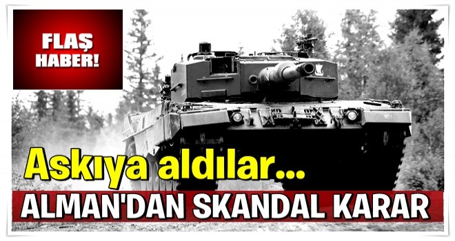 Almanya'dan skandal Türkiye kararı! Askıya aldılar