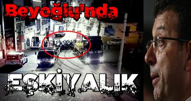 CHP'li İBB'nin gece 03.00’teki eşkıyalığına sert tepki .