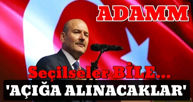 Bakan Soylu: TerÃ¶r Ã¶rgÃ¼tÃ¼ baÄlantÄ±lÄ± adaylar seÃ§ilse bile...