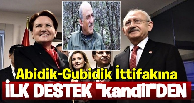 PKK, CHP-Ä°P ittifakÄ±ndan memnun