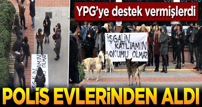 BoÄaziÃ§i Ãniversitesi'ndeki terÃ¶r yandaÅlarÄ±na operasyon