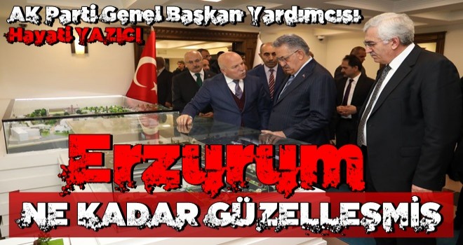 Yazıcı'dan Erzurum Büyükşehir'e TAM NOT