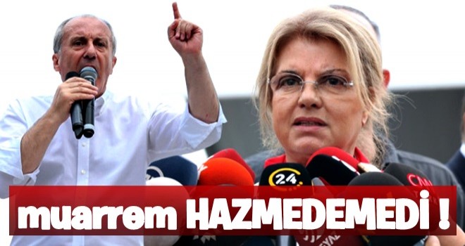 Muarrem,Çiller'in AK Parti mitingine katılmasını hazmedemedi!