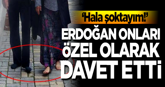 Cumhurbaşkanı Erdoğan onları özel olarak davet etti! 'Hala şoktayım'