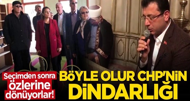 Seçimden sonra özlerine dönüyorlar! Böyle olur CHP'linin dindarlığı