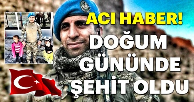 Barış Pınarı Harekatı'ndan son dakika acı haber geldi! Doğum gününde şehit oldu...