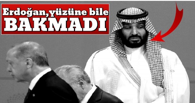 Erdoğan, G-20 Zirvesi'nde Prens Selman'ı görmezden geldi