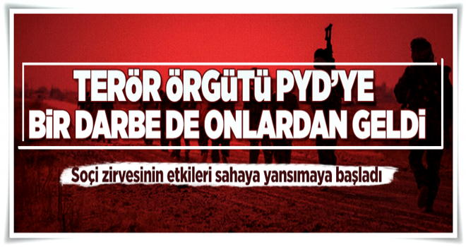 PYD'ye bir darbe de onlardan geldi! .