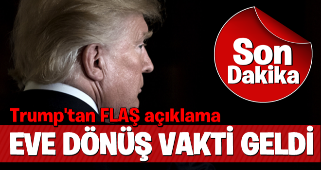 Son dakika: Trump'tan SON 'Suriye' açıklaması !