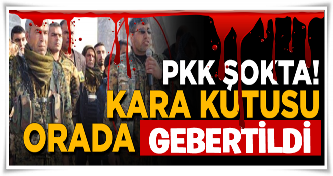 PKK'ya büyük şok! Suriye'deki 'kara kutusu' öldürüldü