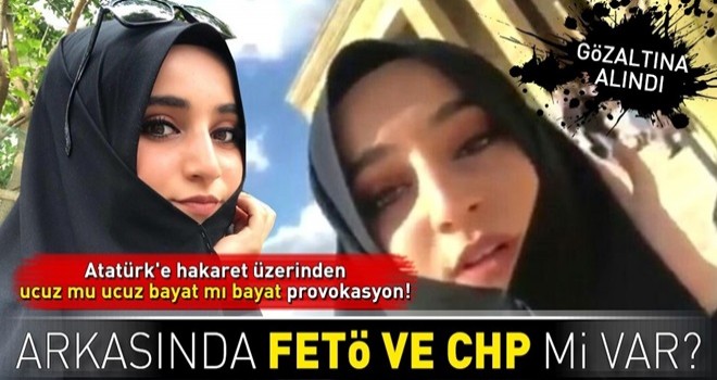 Atatürk'e hakaret eden Safiye İnci'nin arkasında CHP ve FETÖ mü var .