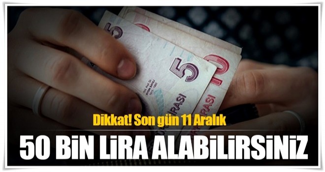 Hibe desteğinde son gün 11 Aralık