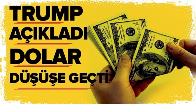 Dolar'da son durum! Trump'ın Türkiye mesajı sonrası... .