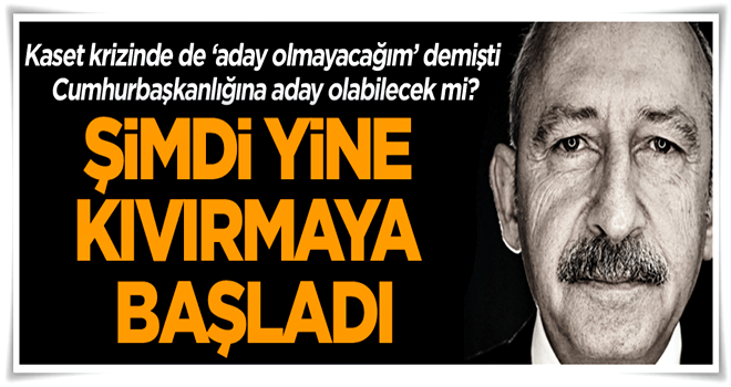 Kılıçdaroğlu Cumhurbaşkanlığına aday olabilecek mi? Kendisi açıkladı…