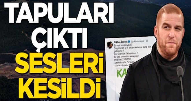 Kaz Dağları skandalı! Tapuları ortaya çıktı sesleri kesildi