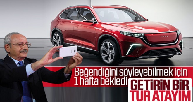 Kılıçdaroğlu yerli otomobile binmek istiyor