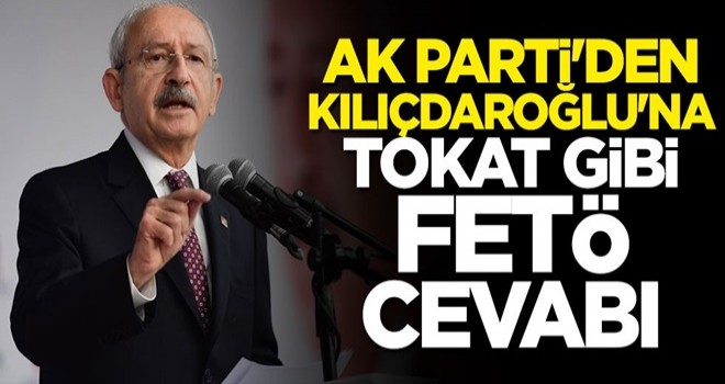 AK Parti'den Kılıçdaroğlu'na tokat gibi cevap! Film izler gibi darbeyi izledi