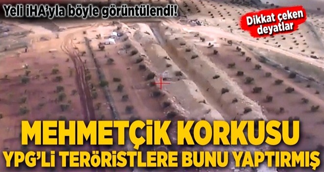 Afrin'den son görüntüler geldi... Terör yuvasına dönüştürmüşler! .