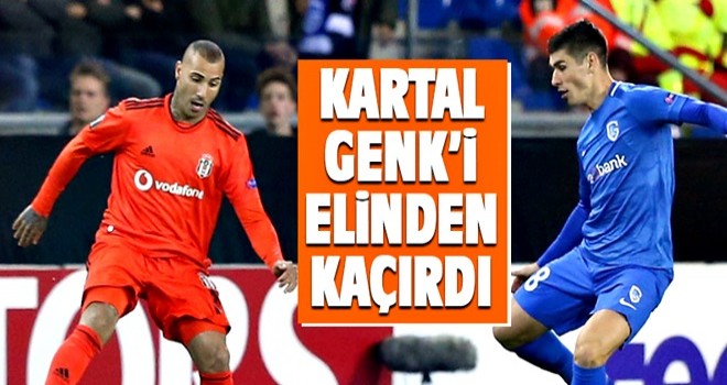 Kartal Genk'i elinden kaçırdı!