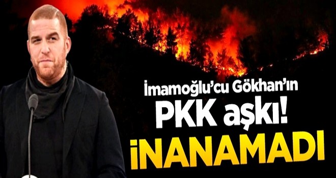 İmamoğlu'cu Gökhan'ın PKK aşkı! İnanamadı