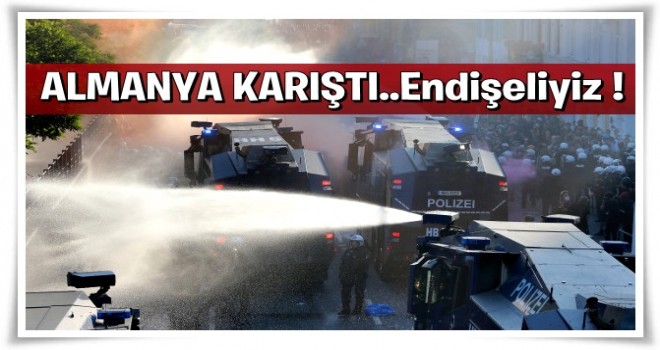 Almanya'da sokaklar karıştı!