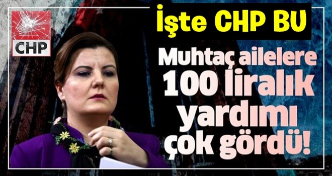 CHP'li İzmit Belediyesi'nden skandal karar! 100 liralık yardımı bile çok gördüler! .