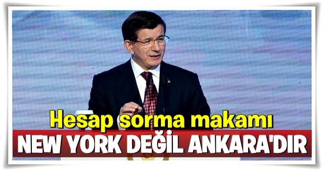 Davutoğlu'ndan flaş 'Zarrab davası' açıklaması! Kim haksız kazanç elde etmişse...