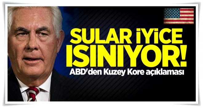 Sular iyice ısınıyor! ABD'den Kuzey Kore açıklaması