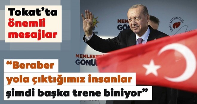 Başkan Erdoğan'dan Tokat'ta önemli açıklamalar