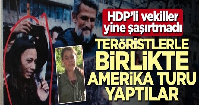 HDP'liler şaşırtmadı! PKK eşliğinde Latin Amerika turu