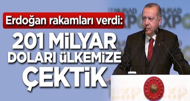 Başkan Erdoğan konuşuyor...