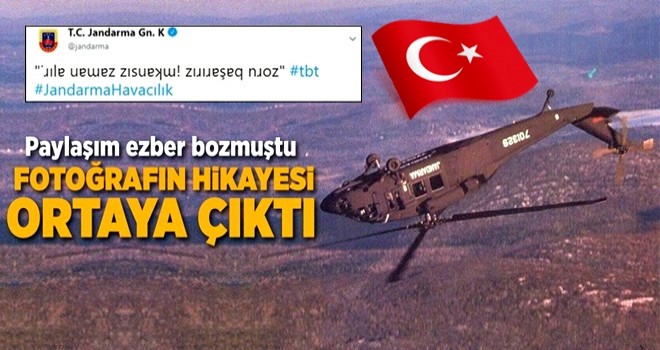 O fotoğrafın hikayesi ortaya çıktı… .