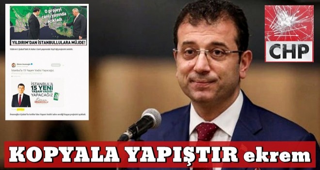 Kopyala yapıştır Ekrem İmamoğlu