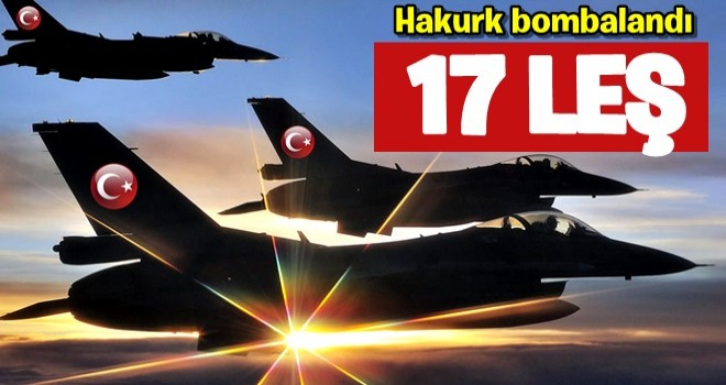 Hakurk'ta 14 terörist etkisiz hale getirildi