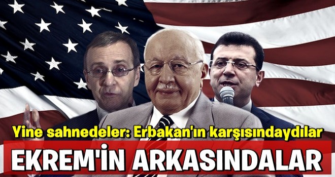 Yine sahnedeler: Erbakan'ın karşısındaydılar İmamoğlu'nun arkasındalar