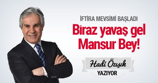 İftira mevsimi ve Mansur Yavaş'ın öfkesi