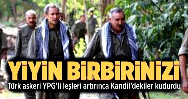 YPG’nin hezimeti Kandil’i çıldırttı .