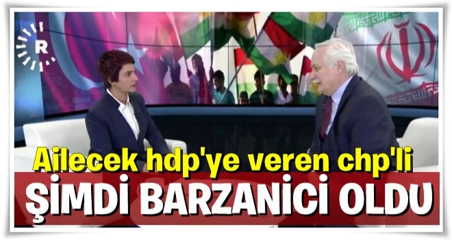 Murat Özçelik Barzani'nin kanalında Türkiye'yi eleştirdi