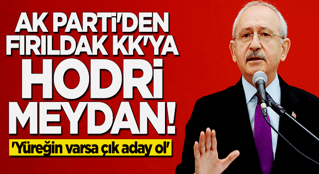 AK Partili isimden Kılıçdaroğlu'na hodri meydan: Çıkıp aday ol