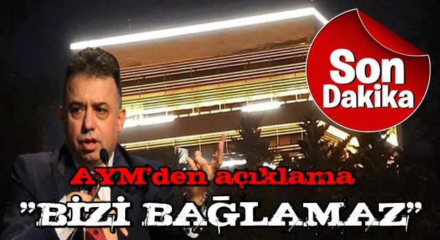 Anayasa Mahkemesi'nden ''ışıklar yanıyor'' açıklaması