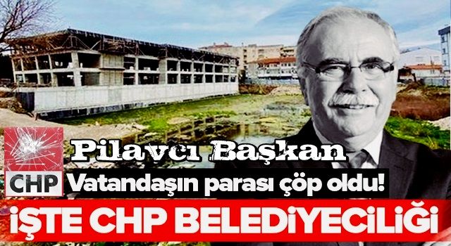 Çanakkale'nin CHP'li Belediye Başkanı Ülgür Gökhan milyonluk projeleri kaderine terk etti .