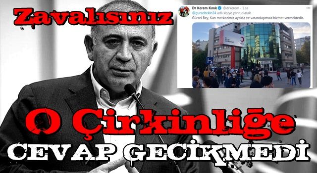 Depremin ardından CHP'li Gürsel Tekin'den tepki çeken tweet! Kızılaydan cevap