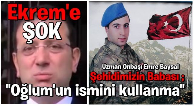 Ekrem'e büyük şok! Şehit babası böyle konuştu...