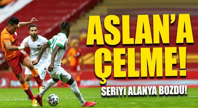 Galatasaray'ın tadı yok! Galibiyet hasreti 3 maça çıktı