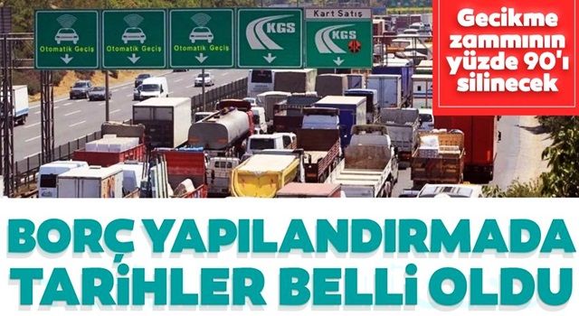 Gecikme zammının yüzde 90'ı silinecek! Borç yapılandırmada tarihler belli oldu